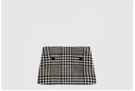 트라페즈 미니 스커트