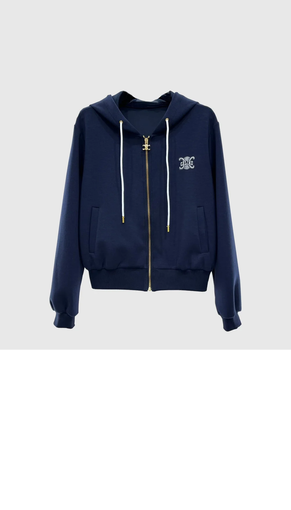 로고 집업 자켓 상세