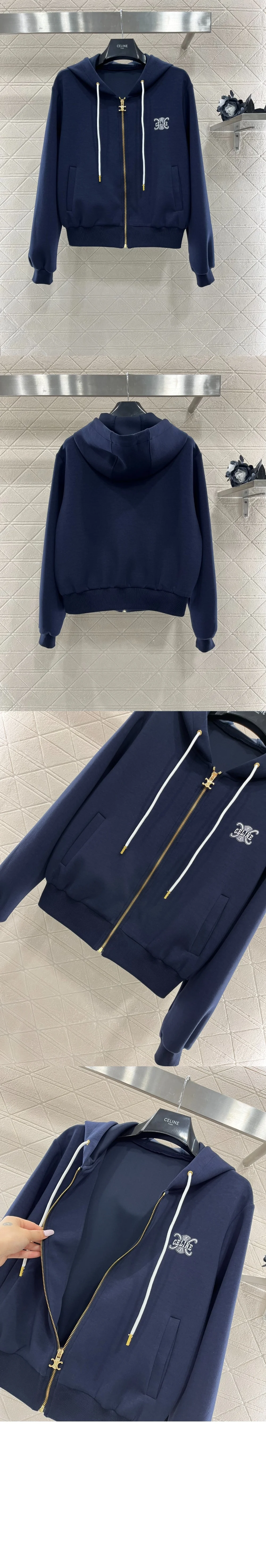 로고 집업 자켓 상세