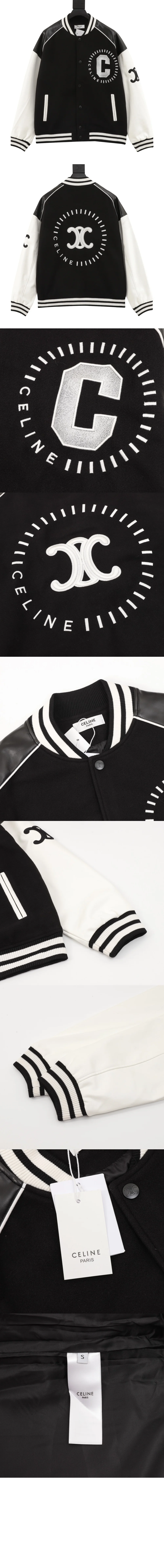 로고 프린트 재킷 상세