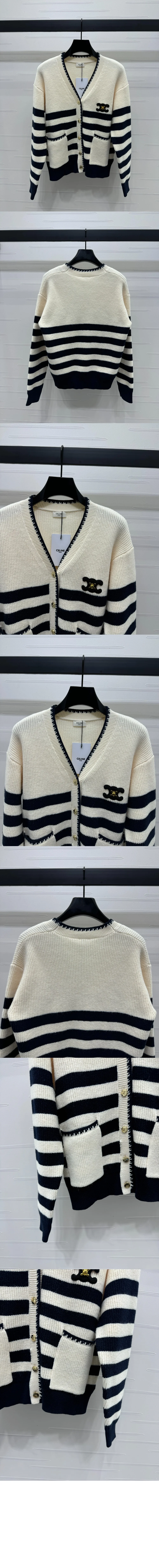 프린트 니트 톱( 2color) 상세