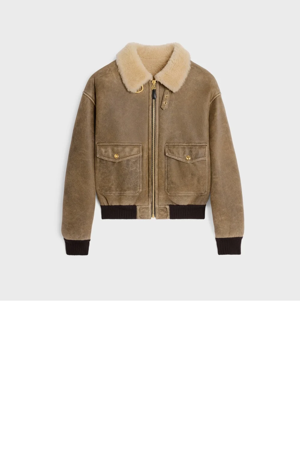 에비에이터 블루종 재킷 상세