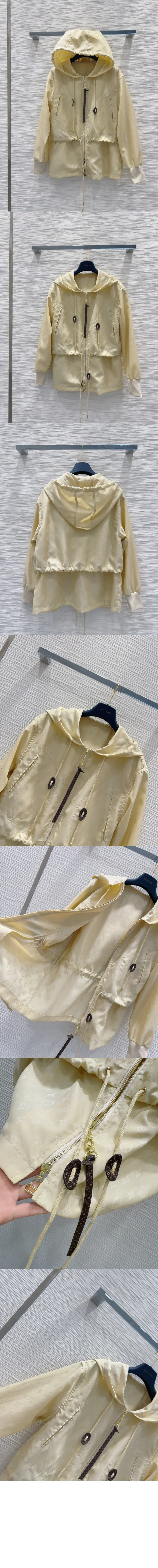 후디드 모노그램 파카 상세