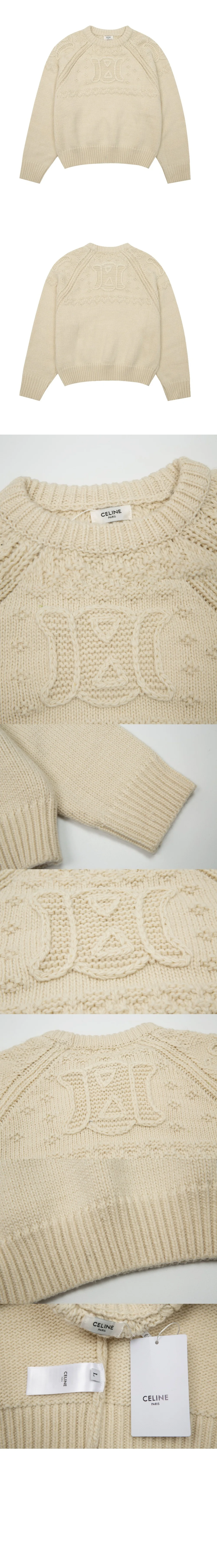 크루넥 스웨터 상세