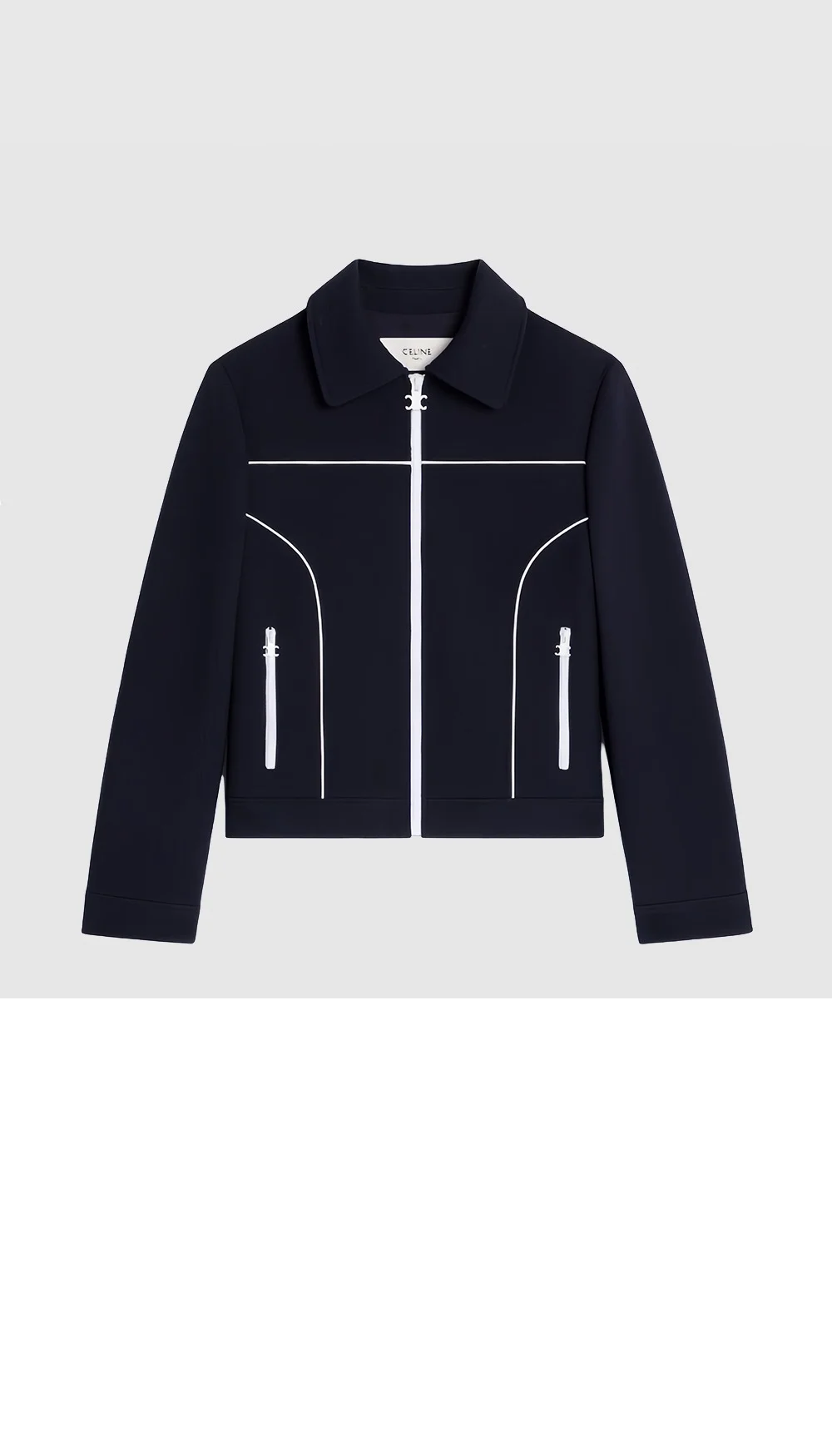 첼시 블루종 재킷 상세