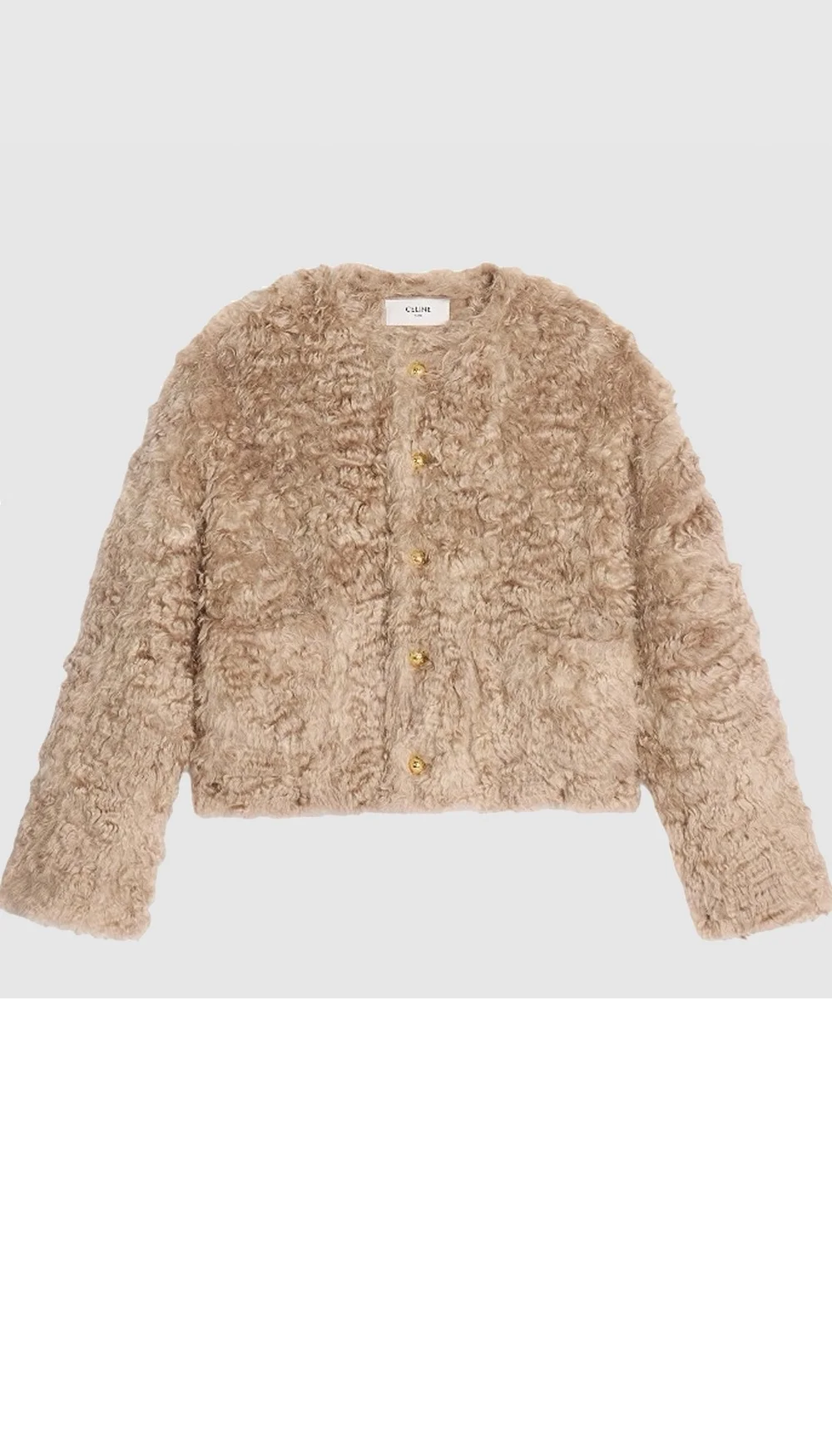 느 모헤어 부클레 가디건 베스트 상세