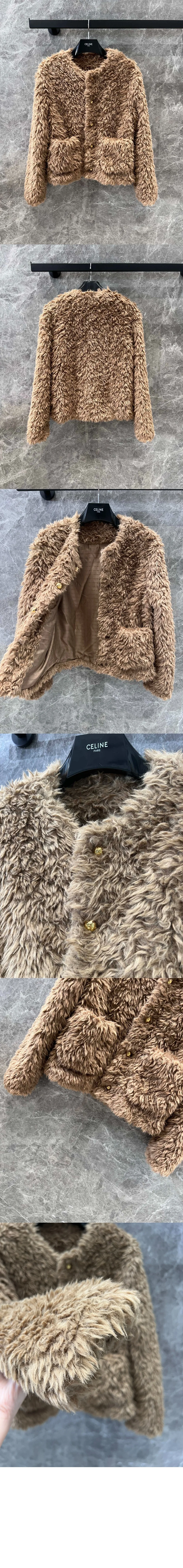 느 모헤어 부클레 가디건 베스트 상세