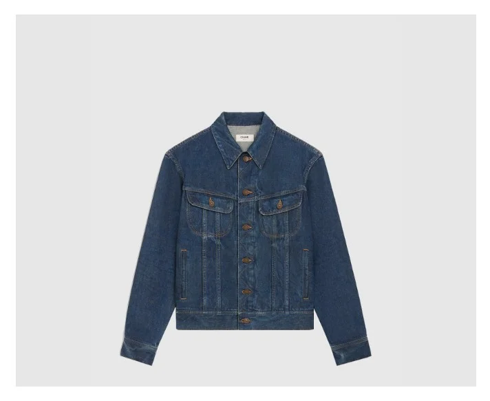 트러커 재킷 로열 인디고 워시 데님