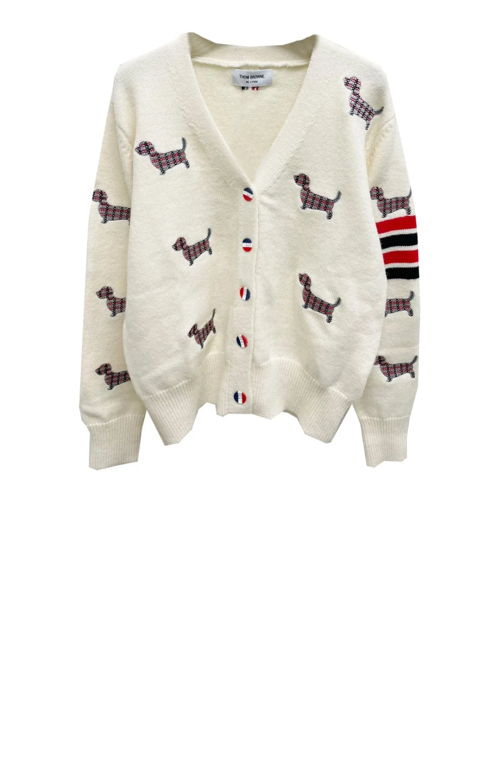 로고 쇼트 코트 상세