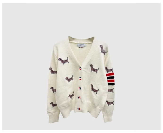 로고 쇼트 코트