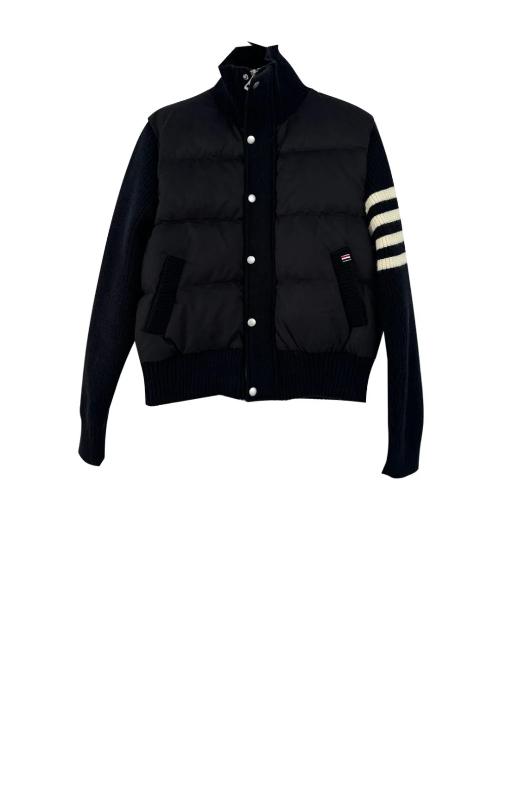 로고 쇼트 코트(2color) 상세