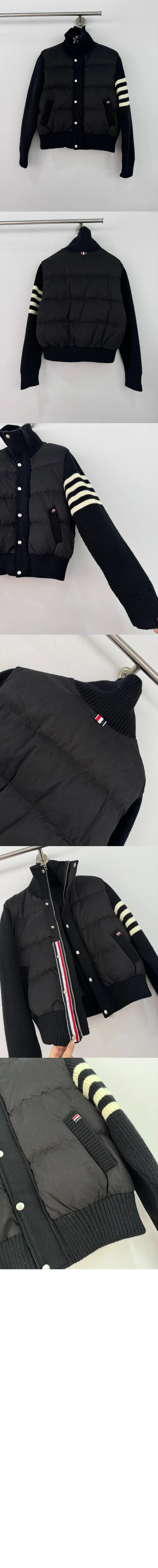 로고 쇼트 코트(2color) 상세