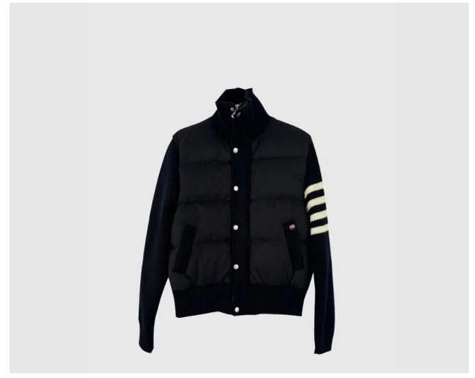 로고 쇼트 코트(2color)