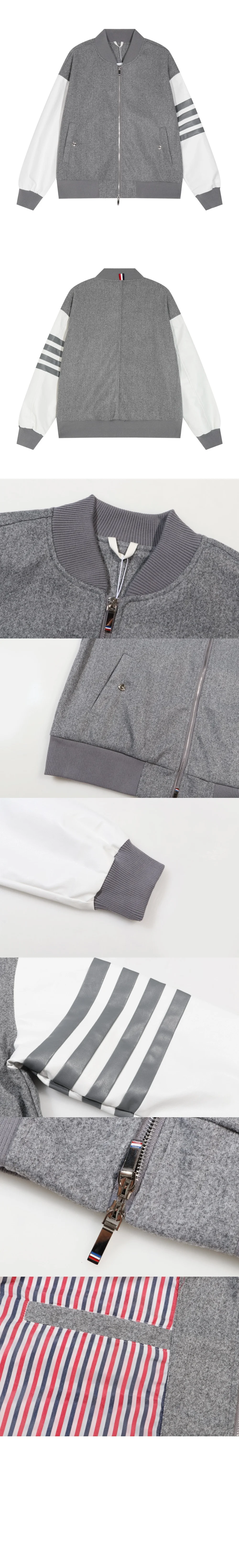 로고 집업 자켓 상세