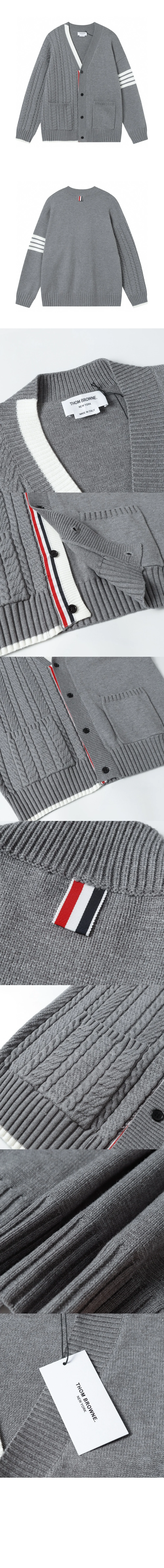 캐시미어 카디건 상세