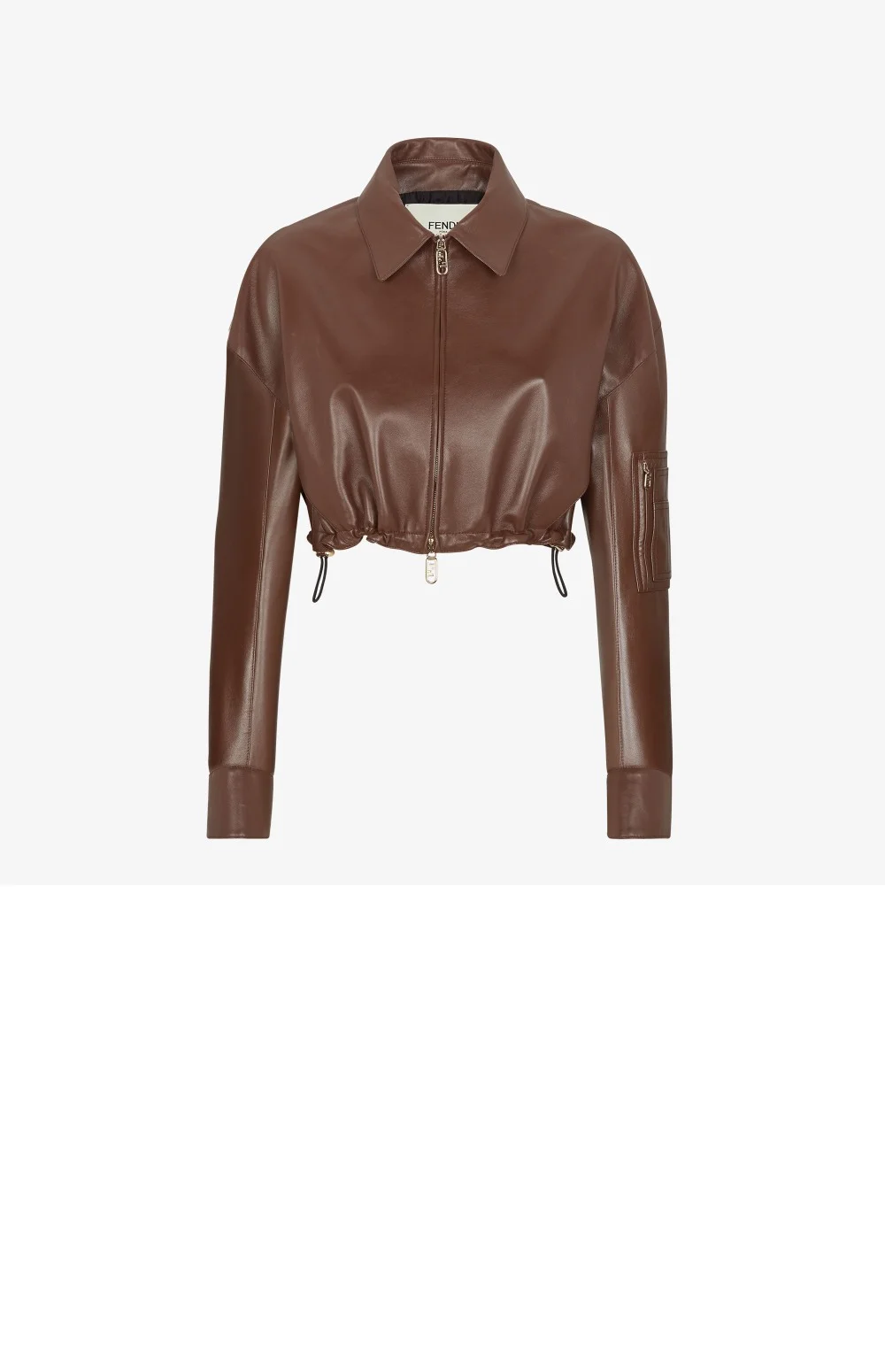 로고 쇼트 코트 상세