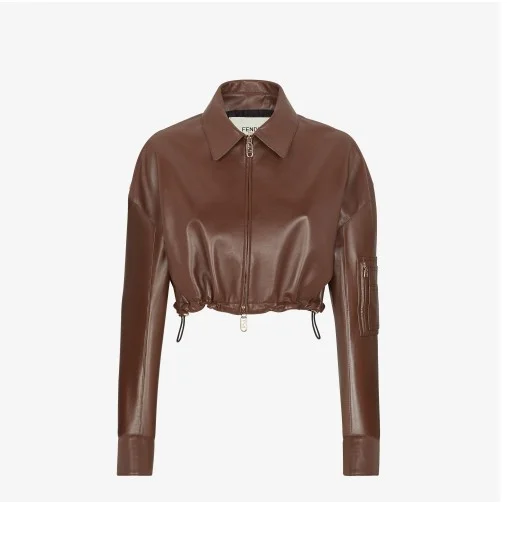 로고 쇼트 코트