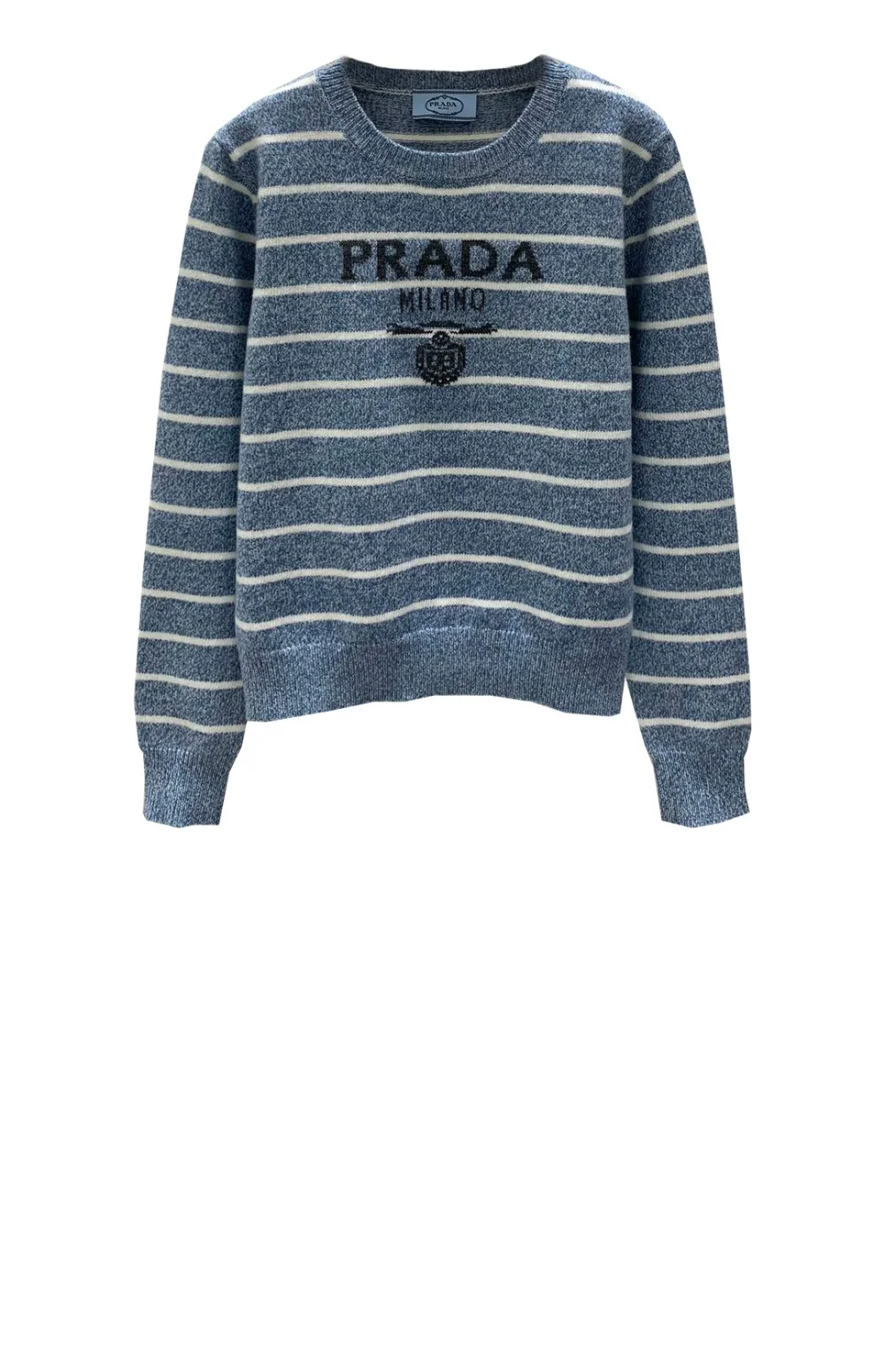 로고 니트 상의 상세