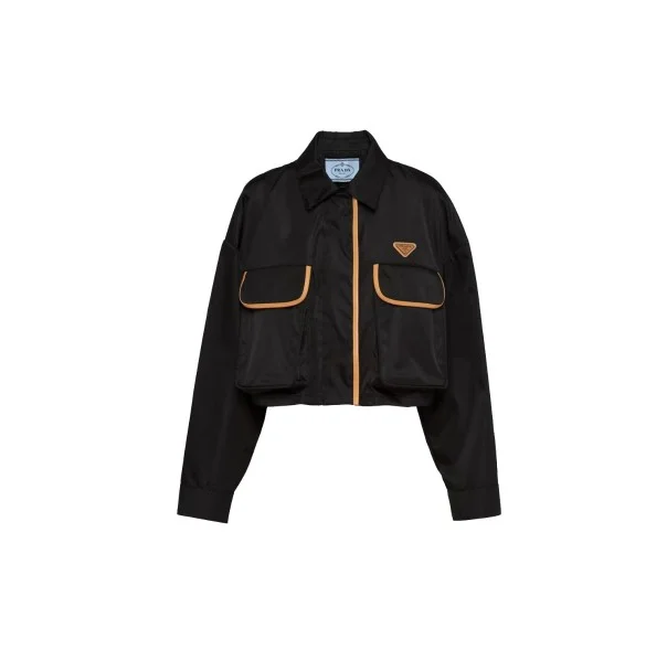 로고 쇼트 코트