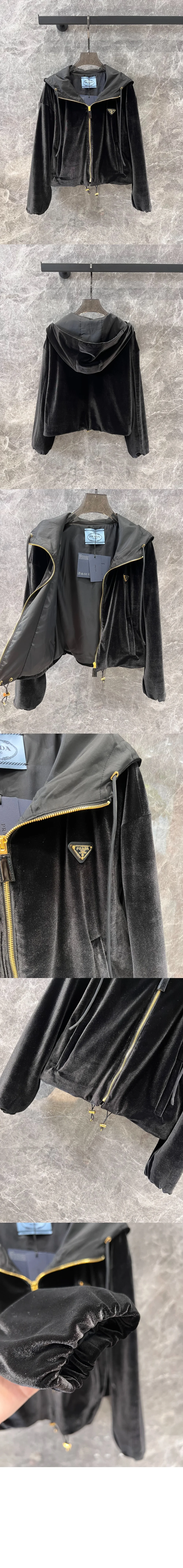 벨벳 블 재킷 상세