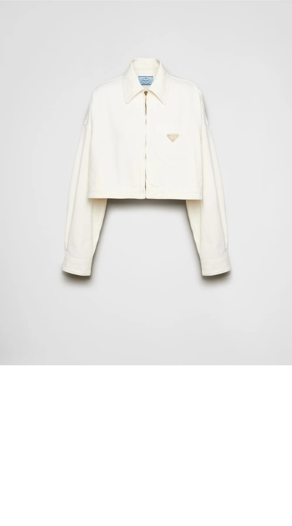 크롭 오가닉 데님 재킷 상세