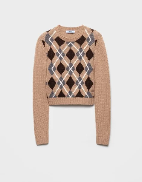 캐시미어 크루넥 스웨터