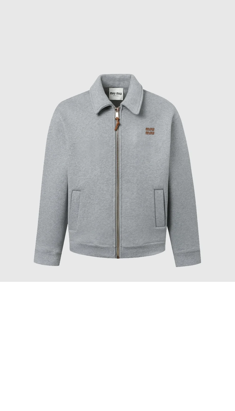 저지 블루종 재킷(2color) 상세