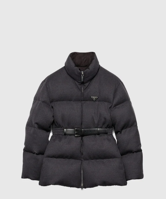 플란넬 다운 재킷