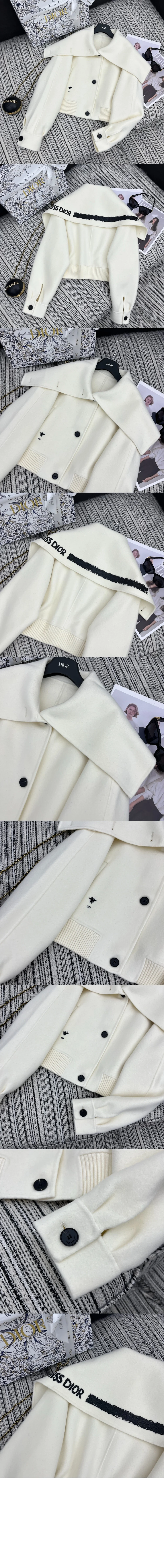 오버사이즈 칼라 봄버 재킷 (2color) 상세