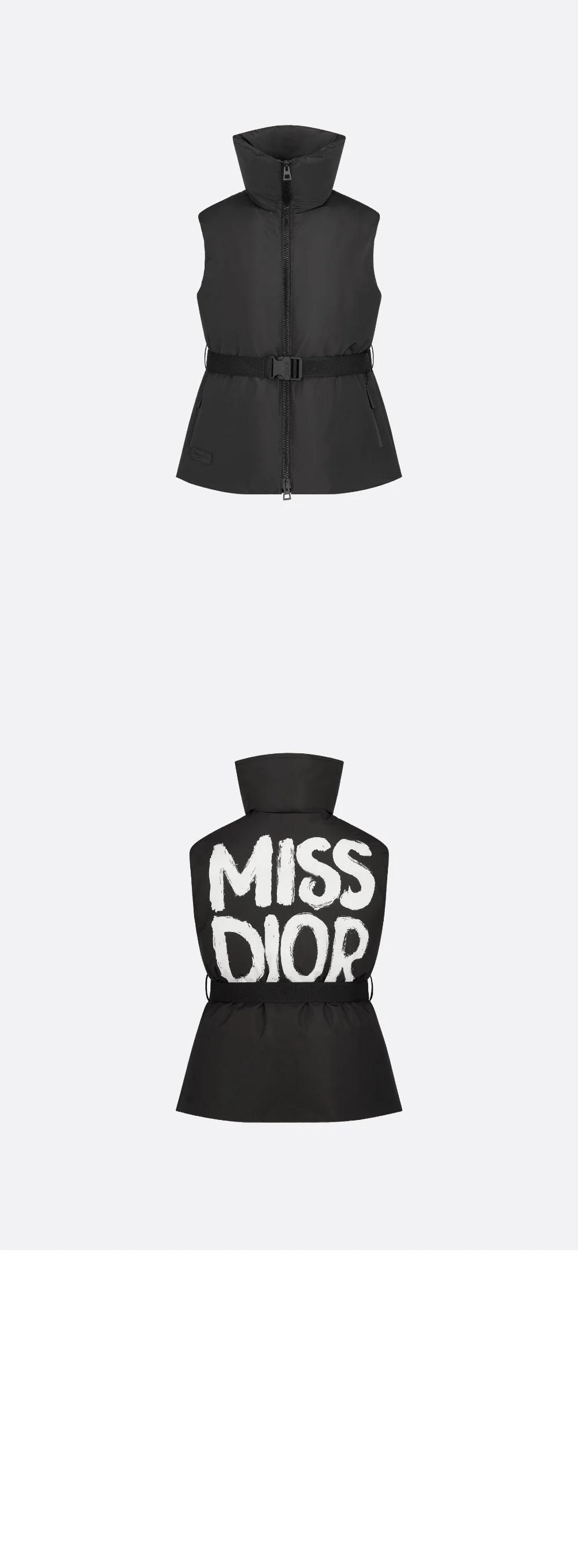 DiorAlps 벨트 푸퍼 베스트 상세