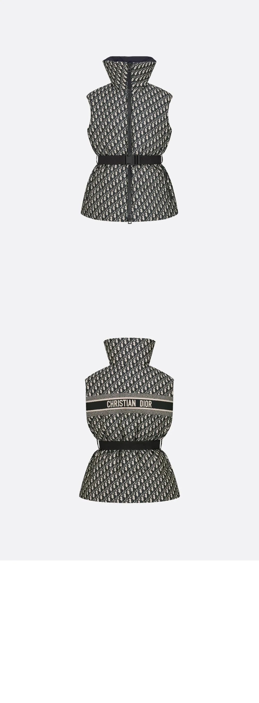 DiorAlps 벨트 푸퍼 베스트 상세