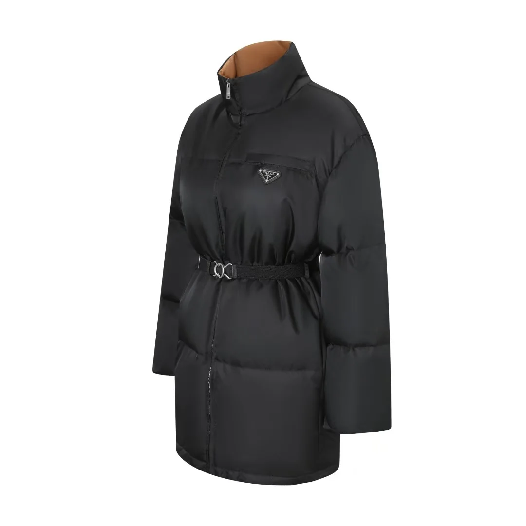 개버딘 후드 다운 재킷 상세