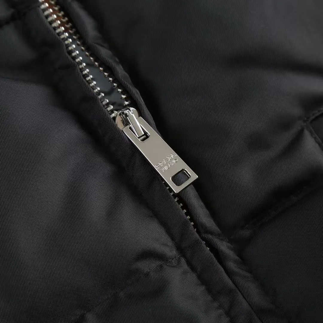 개버딘 후드 다운 재킷 상세