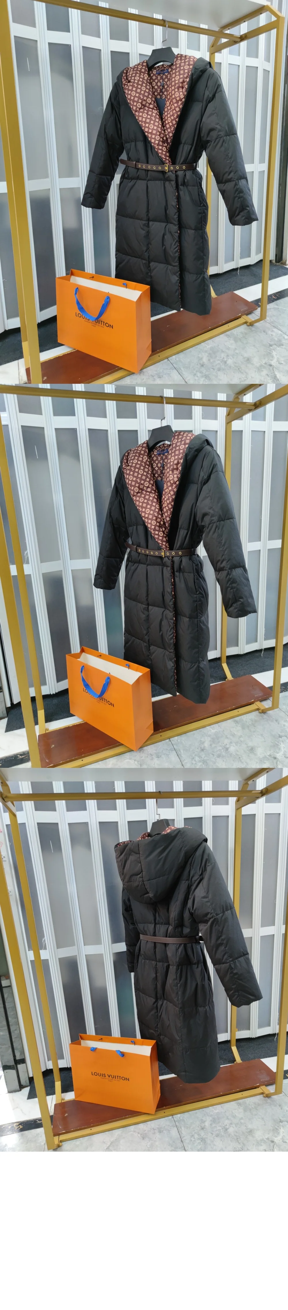 롱 필로우 푸퍼 랩 코트 상세