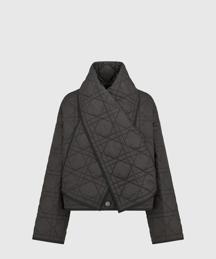 크리스 크로스 칼라 매크로까나쥬 피코트 (3color)