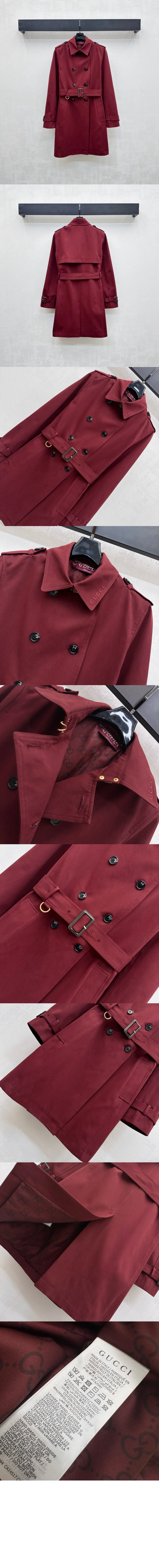 더블 개버딘 트렌치 코트 826629 상세