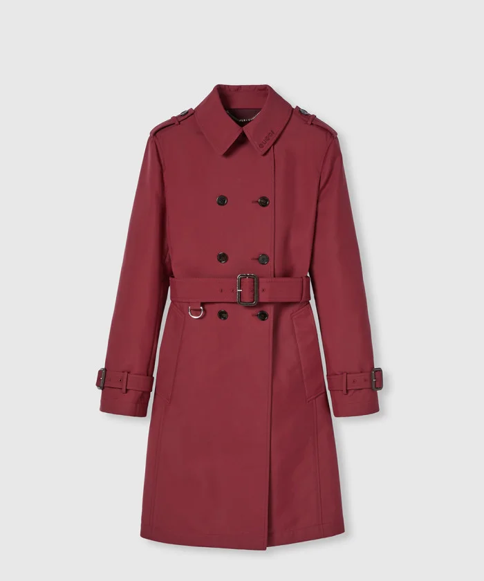 더블 개버딘 트렌치 코트 826629