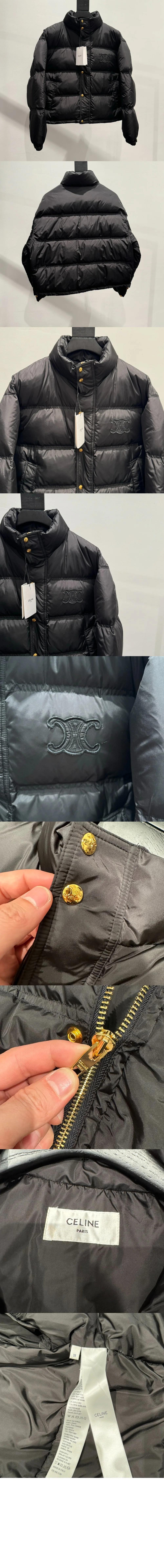 로고 쇼트 코트 (2color) 상세