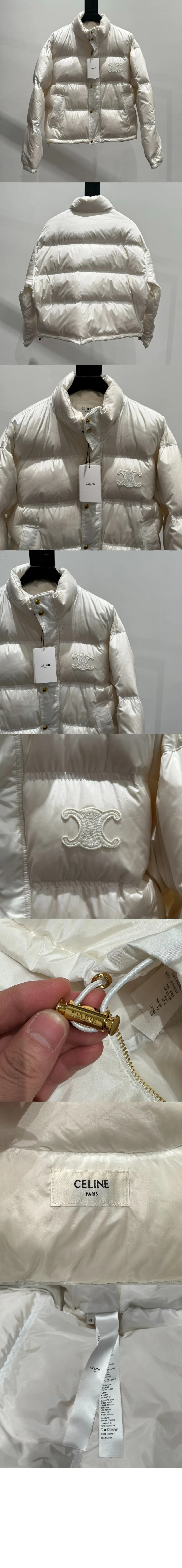 로고 쇼트 코트 (2color) 상세