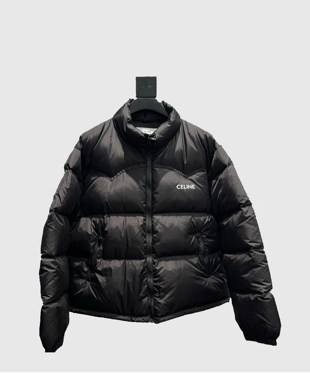 로고 쇼트 패딩 (2color)