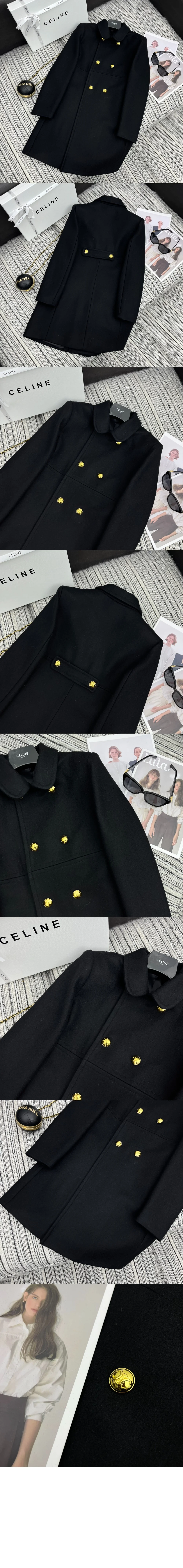 빅토린 코트 더블 페이스 캐시미어 상세