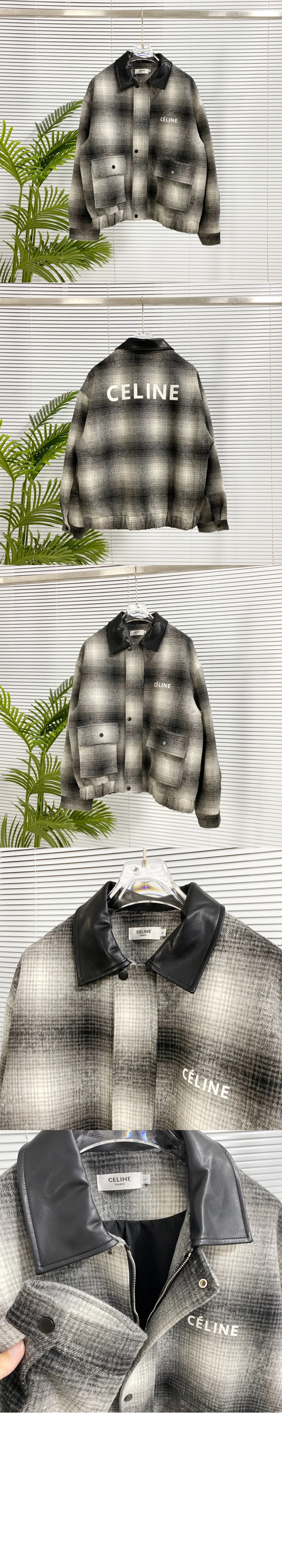 로고 쇼트 코트 상세