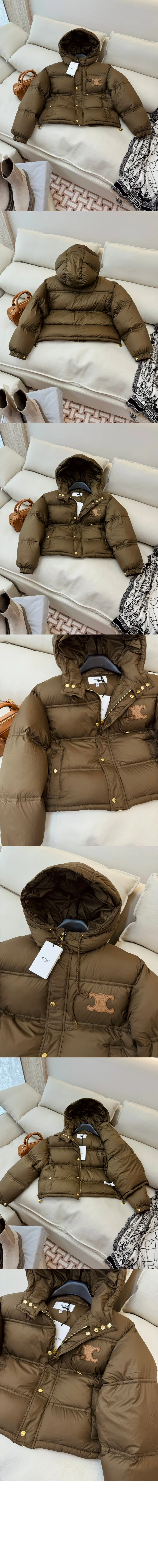 트리오페 숏 패딩 자켓 (3color) 상세