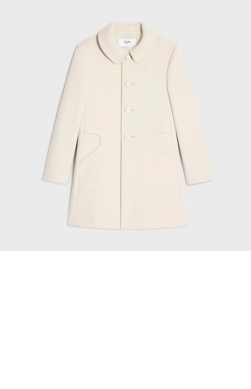 코트 더블 페이스 캐시미어 상세