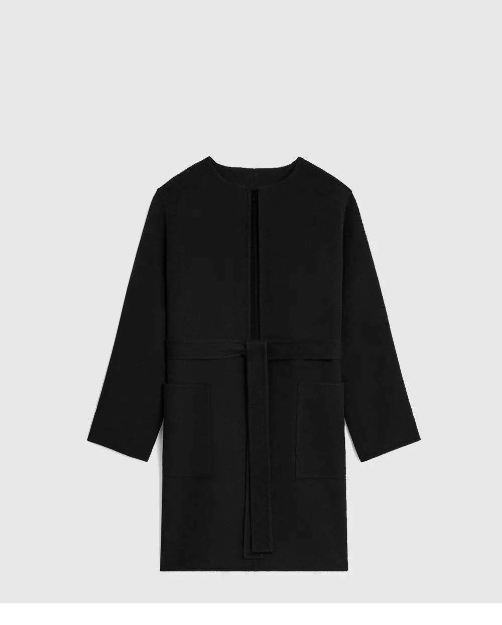 배스로브 코트 더블 페이스 캐시미어