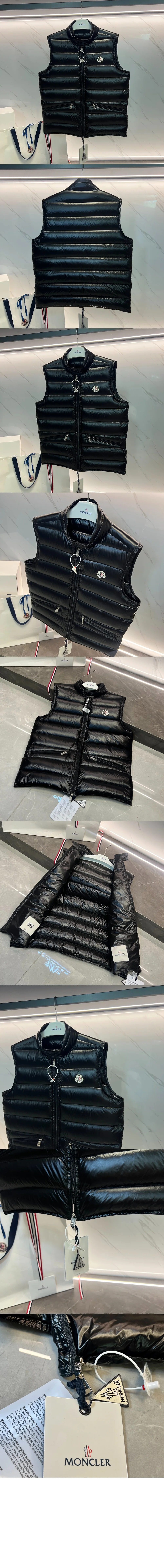 로고 폴로 조끼 상세