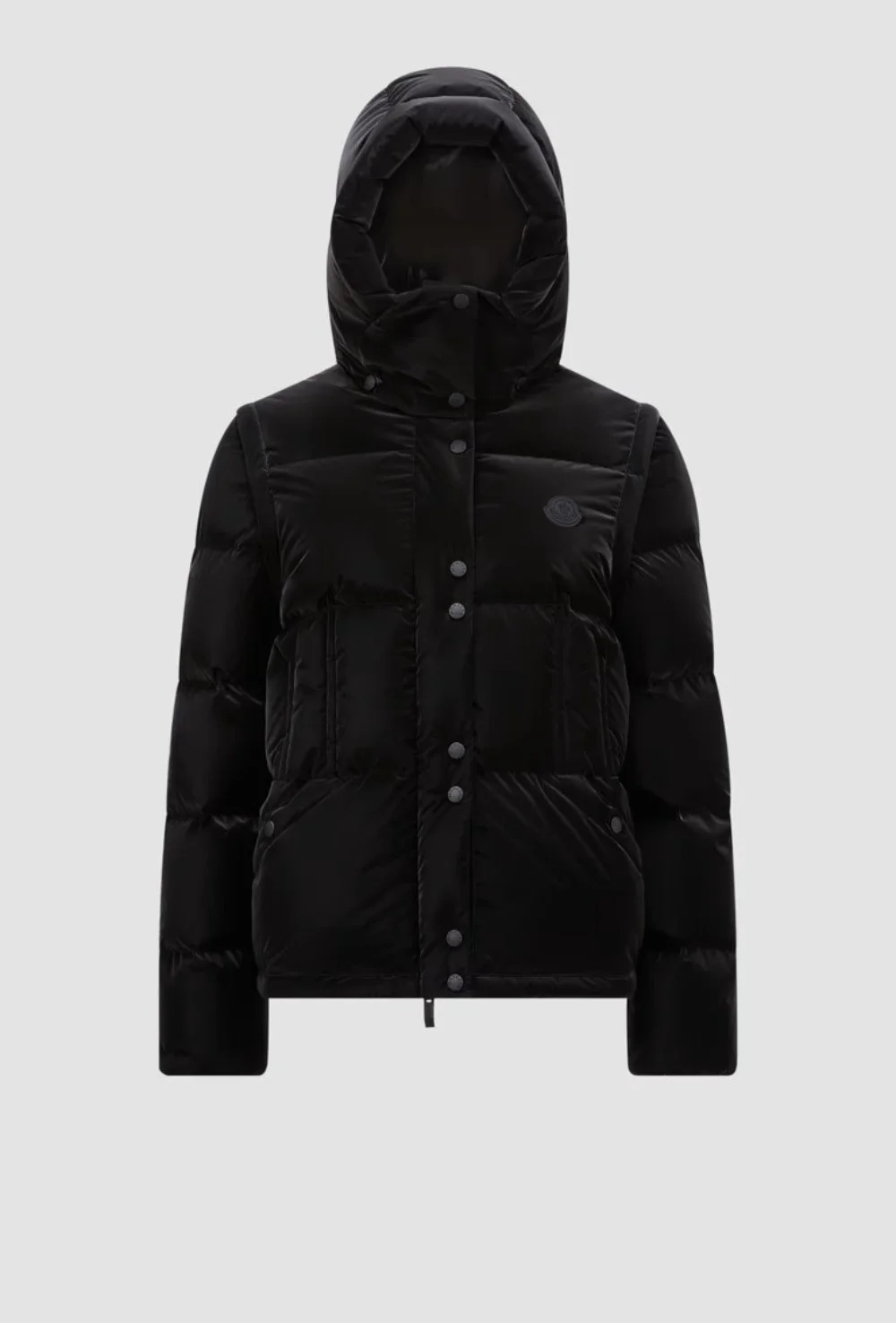 후드 쇼트 다운 재킷