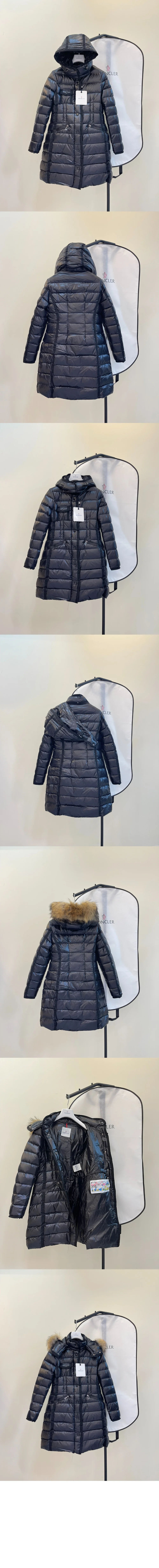 롱 다운 재킷 상세