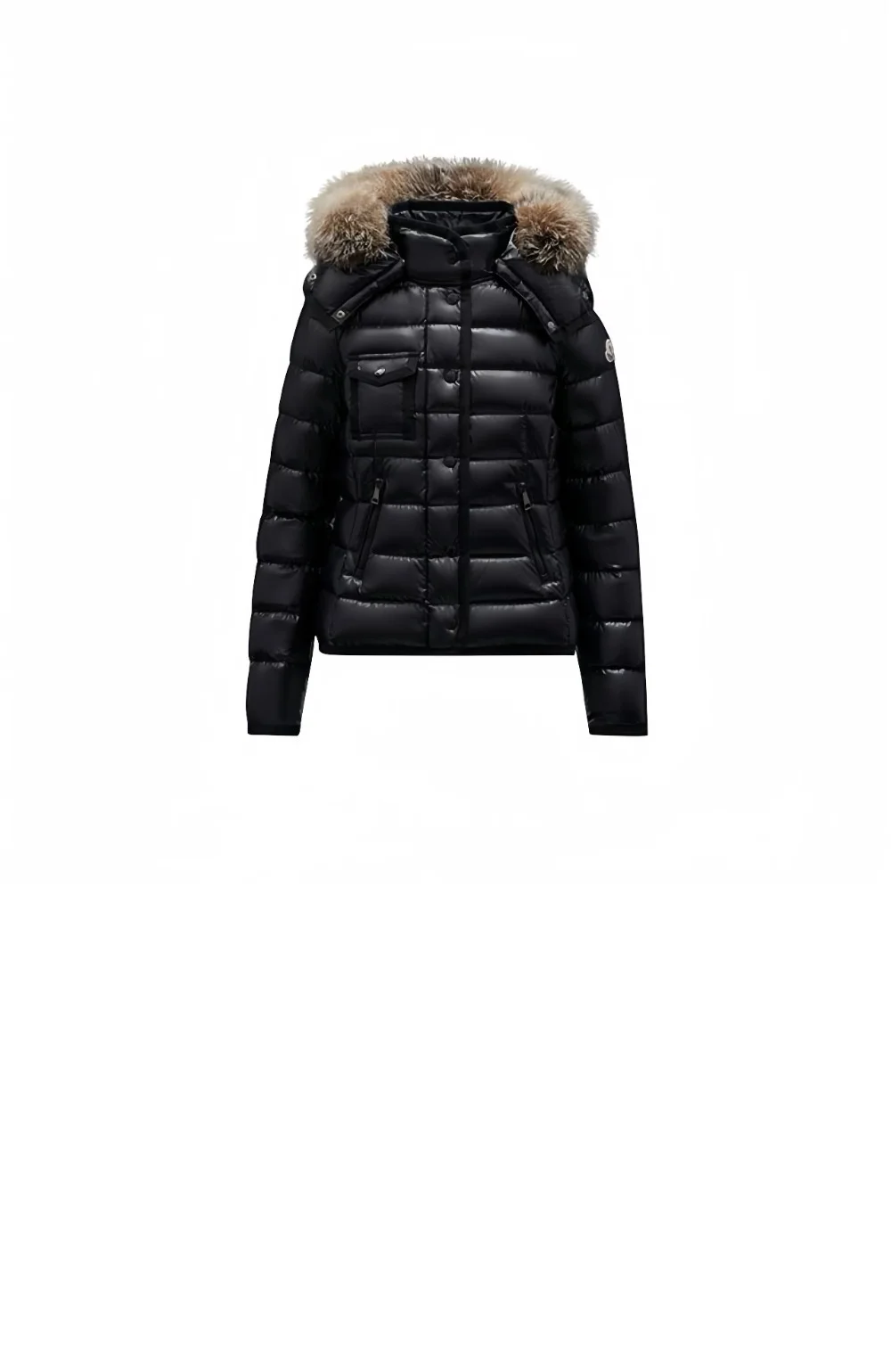 후드 시어링 쇼트 다운 재킷 (2color) 상세