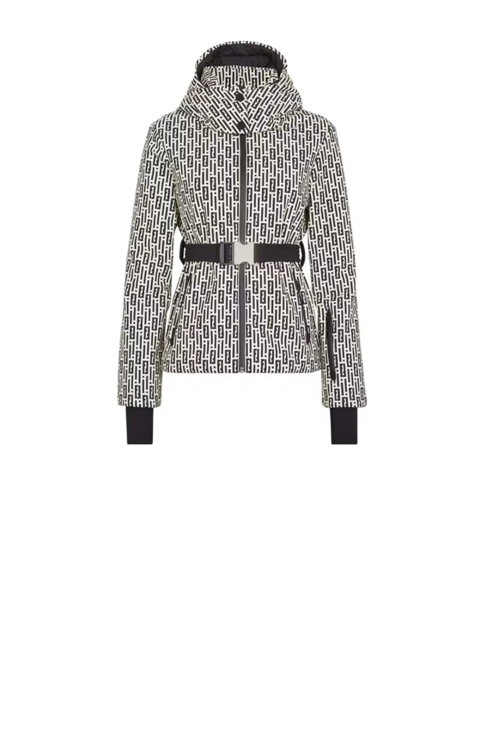 로고 쇼트 코트 상세